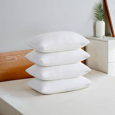 Polyester Medium Support Pillow Set of 4